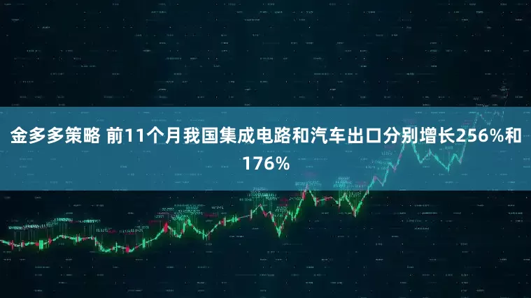 金多多策略 前11个月我国集成电路和汽车出口分别增长256%和176%